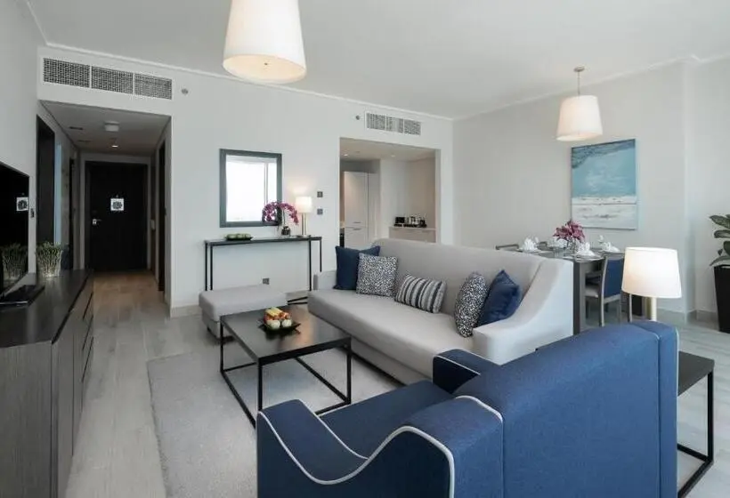 آپارتمان 1 خوابه با چشم‌انداز دریا, Centara West Bay Hotel & Residences Doha