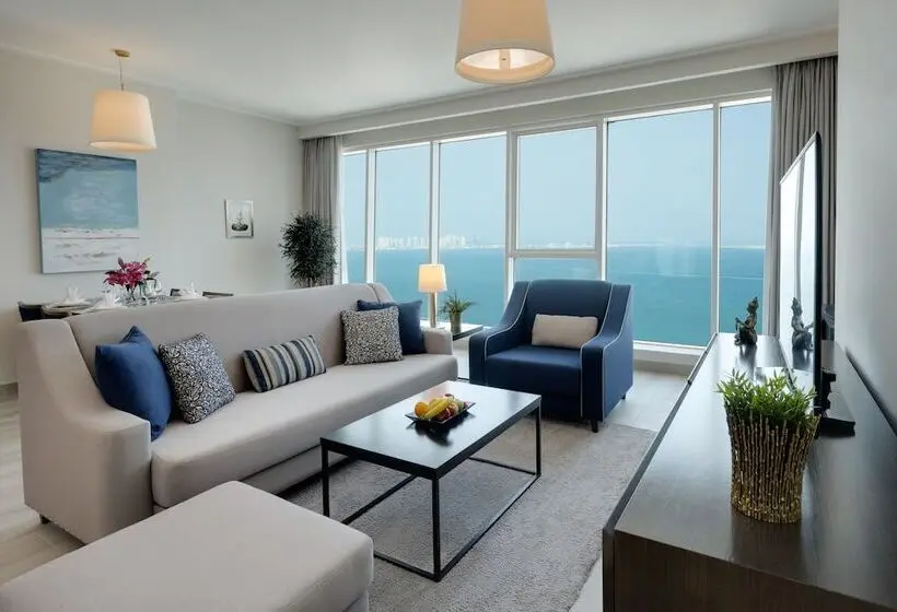 آپارتمان 1 خوابه با چشم‌انداز دریا, Centara West Bay Hotel & Residences Doha