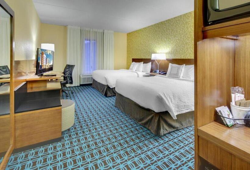标准间, Fairfield Inn & Suites By Marriott Asheville Tunnel Road