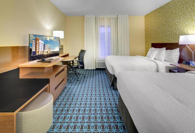 标准间, Fairfield Inn & Suites By Marriott Asheville Tunnel Road