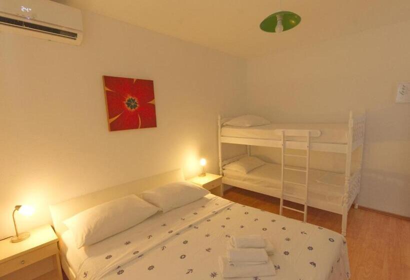 스탠다드 트리픔 룸 공동욕실, Guest House Sunce, Traveler S Choice Best Panoramic View, Supetar Island Brac