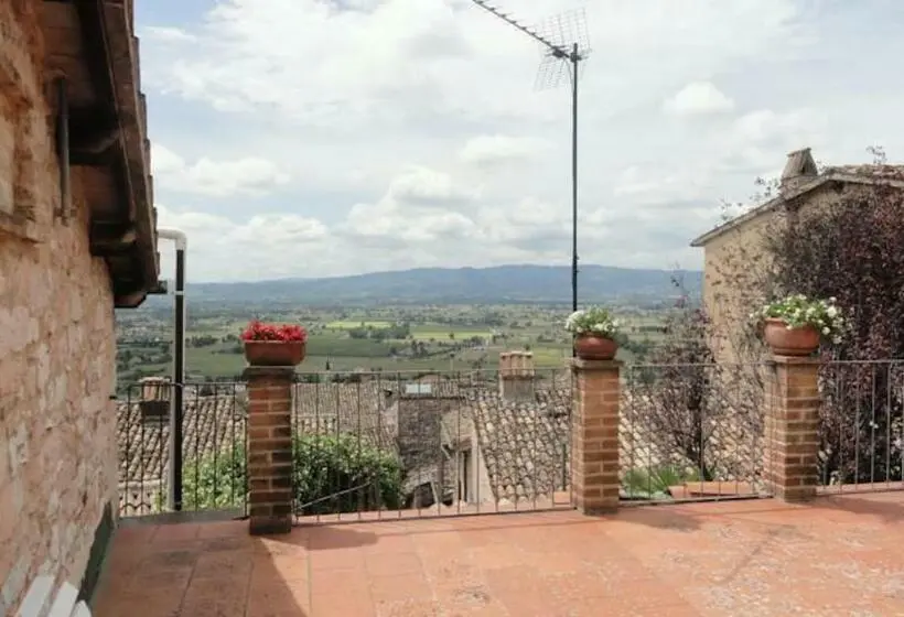 Huoneisto 1 Makuuhuone Terassi, La Terrazza Di Spello