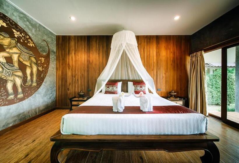 Бунгало с видом на бассейн, Sawasdee Sukhothai Resort