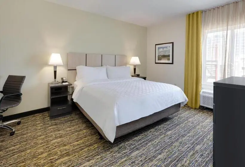 身障者適用キングサイズベッドルーム, Candlewood Suites Dallas Nw   Farmers Branch, An Ihg