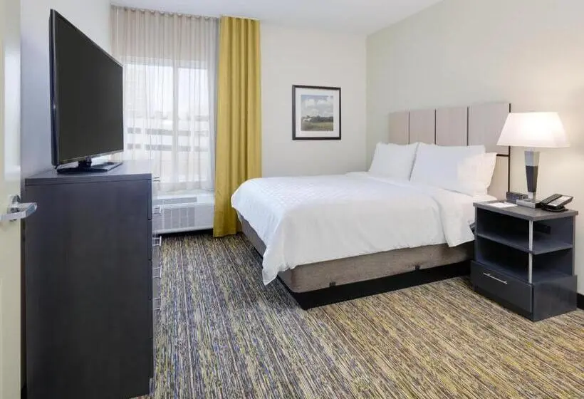 身障者適用キングサイズベッドルーム, Candlewood Suites Dallas Nw   Farmers Branch, An Ihg