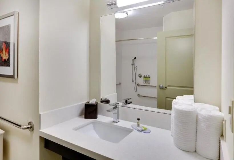 身障者適用キングサイズベッドルーム, Candlewood Suites Dallas Nw   Farmers Branch, An Ihg