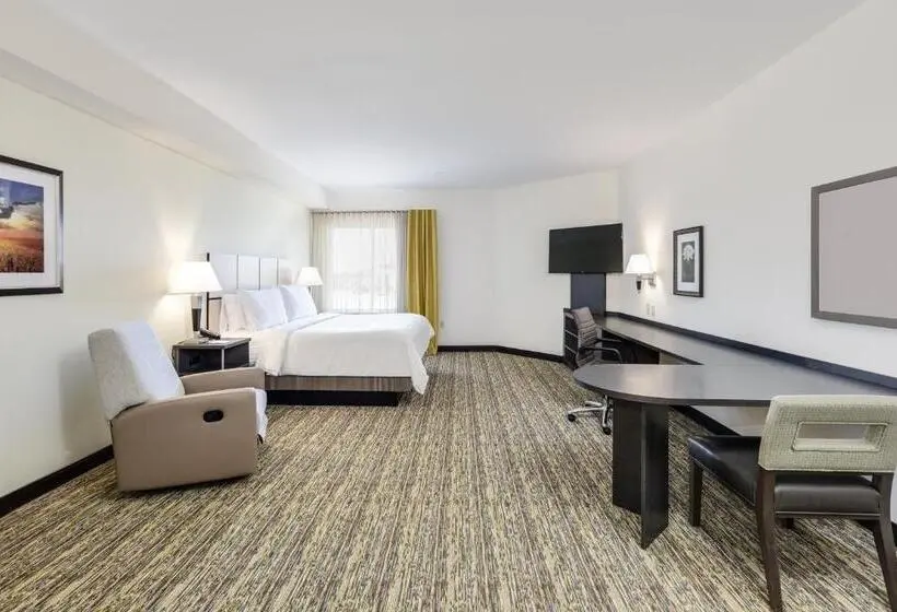 キングサイズベッドのデラックススイート, Candlewood Suites Dallas Nw   Farmers Branch, An Ihg