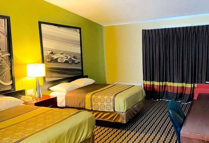 2ダブルベッドのスタンダードルーム, Super 8 By Wyndham Rocky Mount I 95 Exit 145