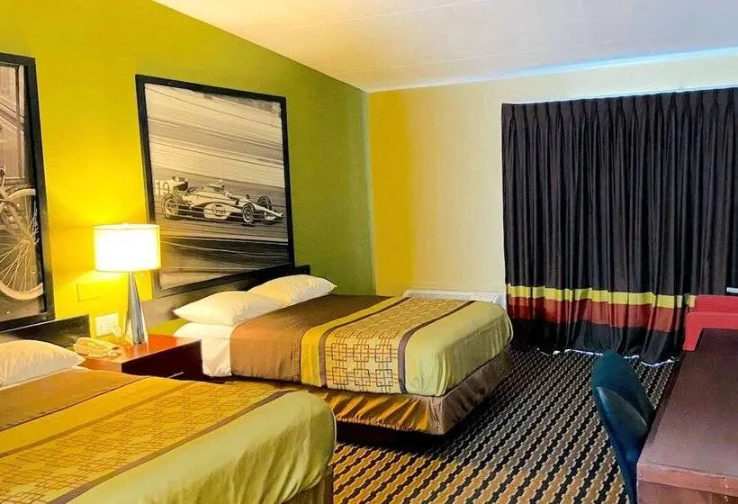 ２ダブルベッドのスタンダードルーム, Super 8 By Wyndham Rocky Mount I 95 Exit 145
