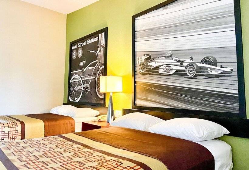 2ダブルベッドのスタンダードルーム, Super 8 By Wyndham Rocky Mount I 95 Exit 145