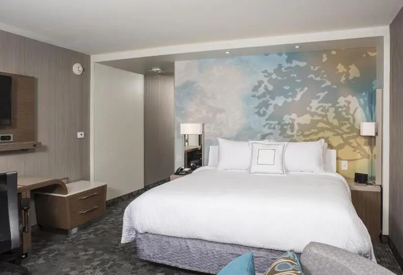 キングサイズベッドのスタンダードルーム, Courtyard By Marriott Albany Clifton Park