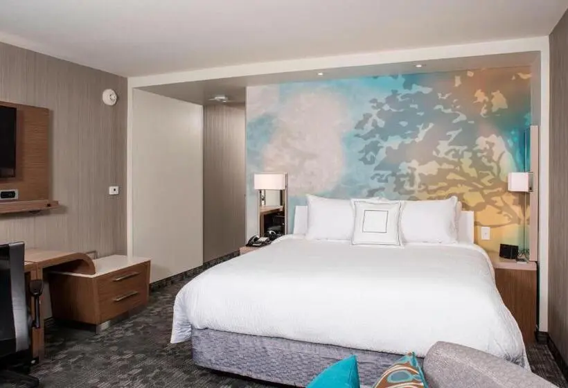 キングサイズベッドのスタンダードルーム, Courtyard By Marriott Albany Clifton Park