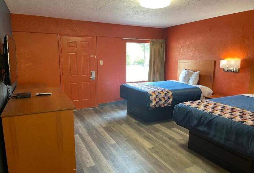 Номер Стандарт 2 Двуспальные Кровати, Economy Inn Hot Springs