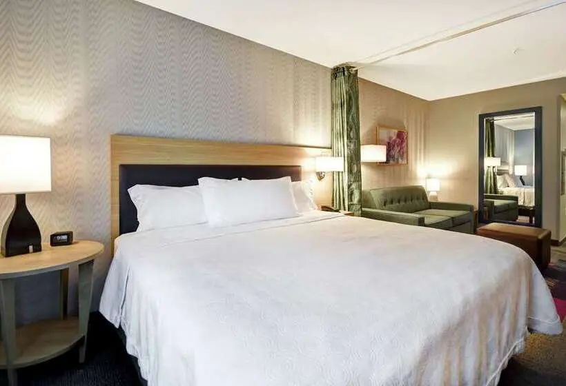 キングサイドベッドのスタンダードワンルーム, Homewood Suites By Hilton Long Beach Airport