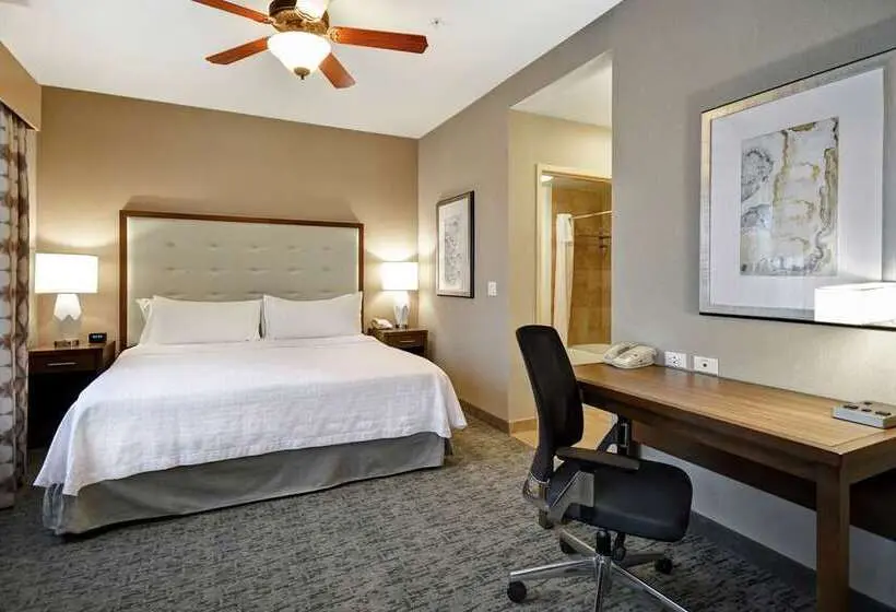 キングサイドベッドのスタンダードワンルーム, Homewood Suites By Hilton Long Beach Airport