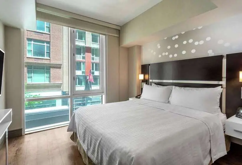 キングサイドベッドのスタンダードワンルーム, Homewood Suites By Hilton Long Beach Airport