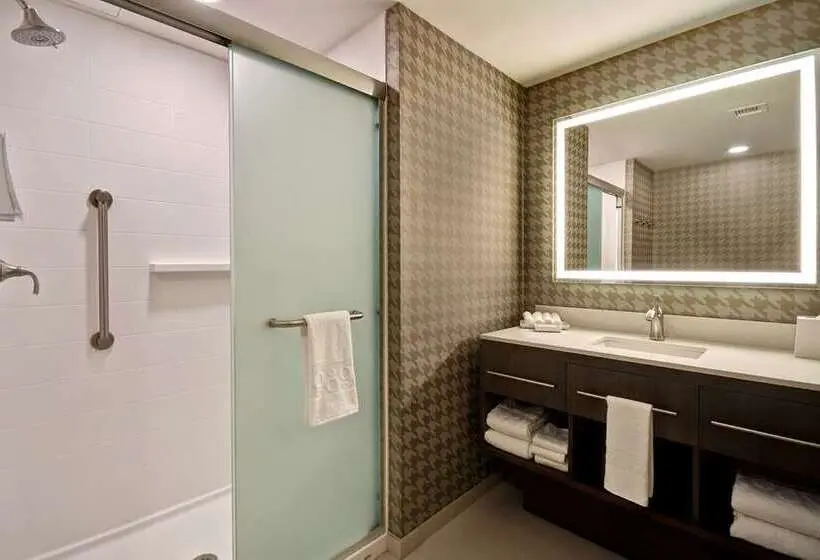 キングサイドベッドのスタンダードワンルーム, Homewood Suites By Hilton Long Beach Airport