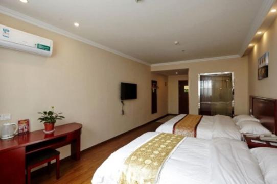 Семейный Номер, Greentree Inn Jiangsu Suzhou Suzhouleyuan Tianping College Business