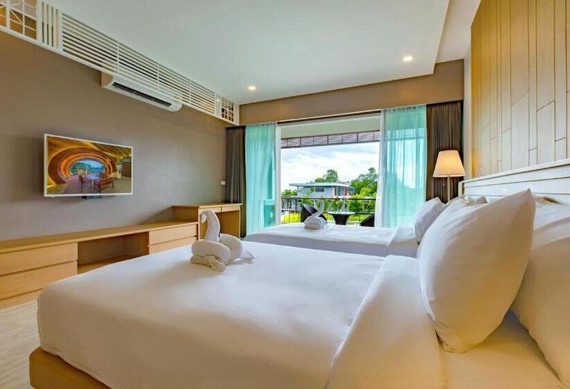 豪华海景房, Baan Rim Ao