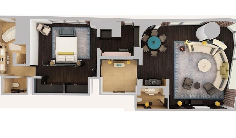 Suite, Waldorf Astoria Bangkok