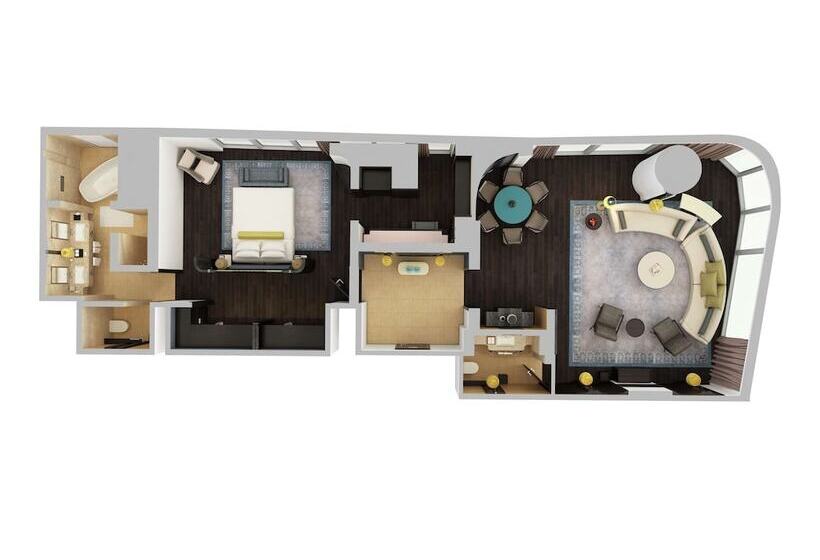 Suite, Waldorf Astoria Bangkok