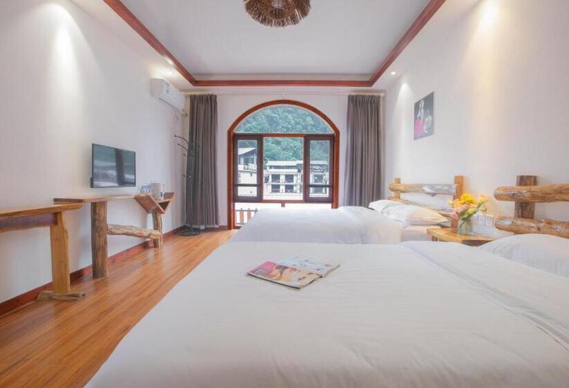 اتاق استاندارد با چشم‌انداز, Yangshuo Xiao Long River