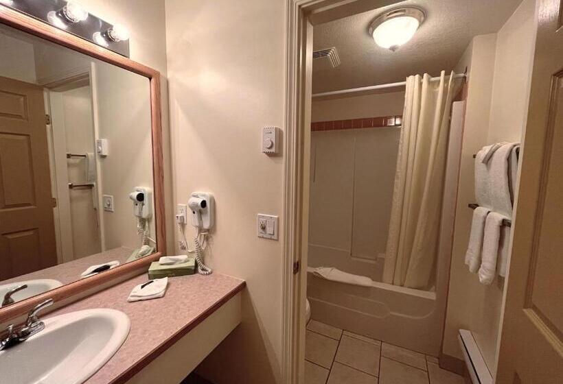 חדר סטנדרט עם מיטת קינג, Western Budget Motel #1 & 2 Whitecourt