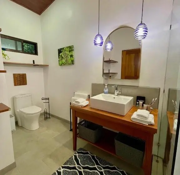 Villa 1 Makuuhuone Puutarhanäkymä, Casa Donna Rosa B&b