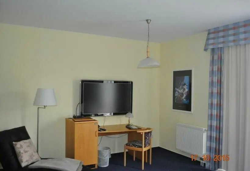 バルコニー付きデラックスルーム, Turmhotel Schwedt