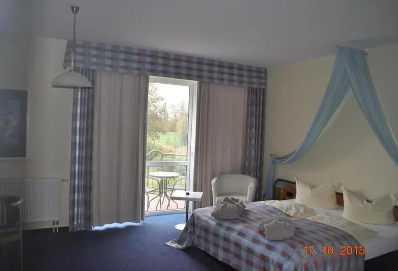 バルコニー付きデラックスルーム, Turmhotel Schwedt