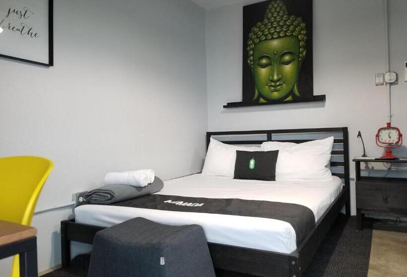 اتاق استاندارد با بالکن و چشم‌انداز دریا, Nomada Urban Beach Hostel Calle Loiza