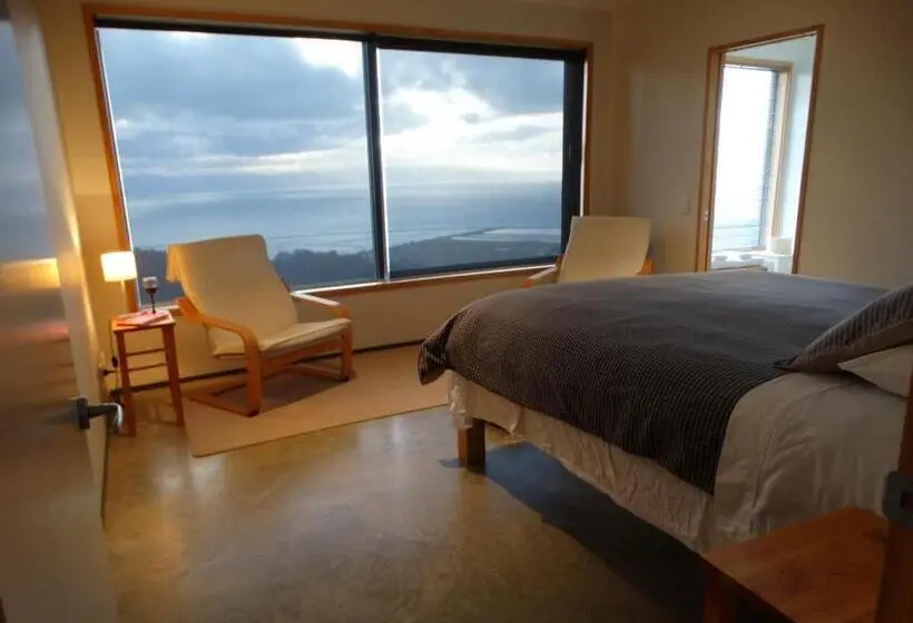 اتاق استاندارد با چشم‌انداز دریا, Big Sky Nelson Luxury Eco B&b