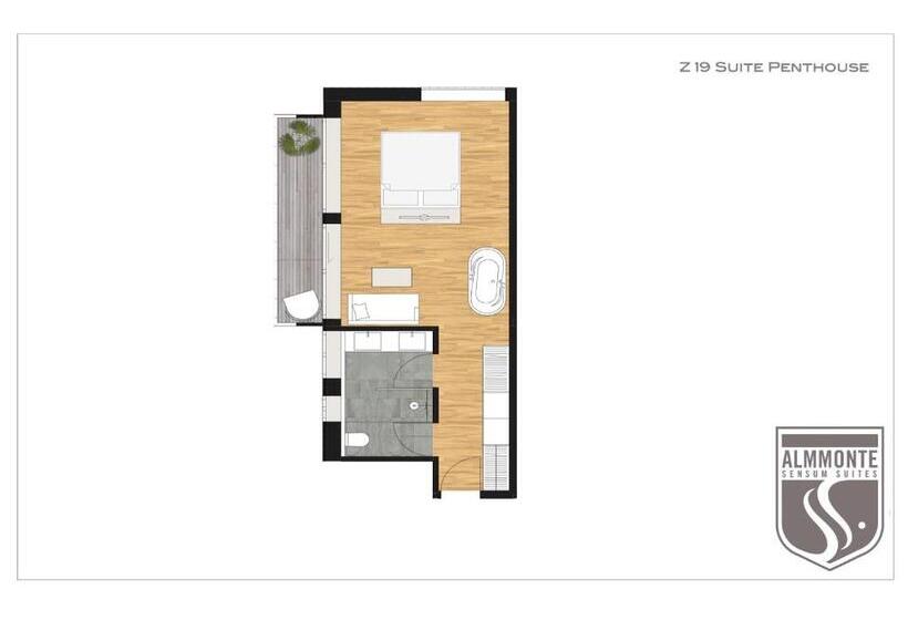 펜트하우스 스위트, Almmonte Sensum Suites Boutique