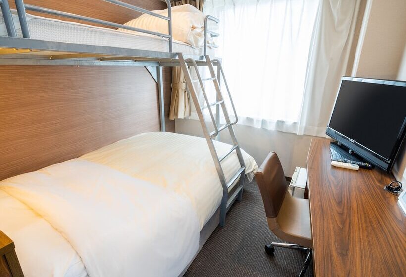 חדר סטנדרט עם מיטת קומתיים, Super Hotel Lohas Kumamoto Natural Hot Springs