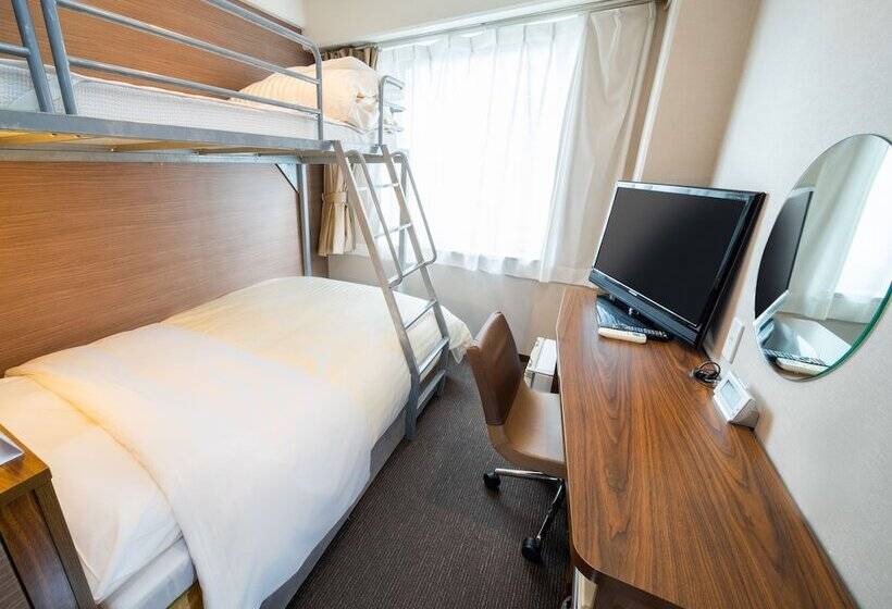 חדר סטנדרט עם מיטת קומתיים, Super Hotel Lohas Kumamoto Natural Hot Springs