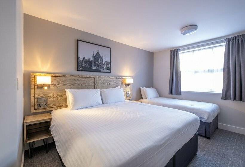 غرفة عائلية, Two Rivers Lodge By Marston’s Inns