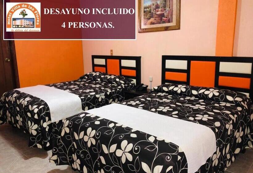 4인용 스탠다드 룸, Villa De Las Flores
