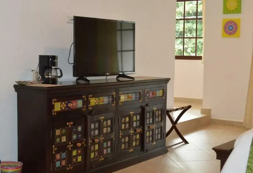 Standard-huone Puutarhanäkymä, Las Puertas De Tepoztlan