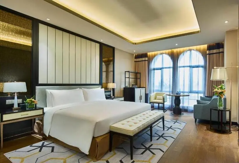 キングサイズベッドのスーペリアルーム, Primus Hotel Wuhan Hannan