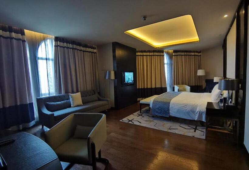 חדר דחוקס עם מיטת קינג, Primus Hotel Wuhan Hannan