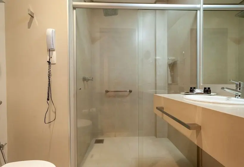 キングサイズベッドのデラックスルーム, Radisson Hotel Anápolis