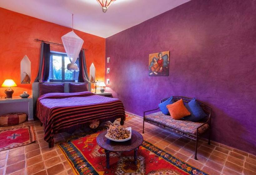 اتاق استاندارد با چشمانداز استخر, Maison D'hôtes Kasbah Azul