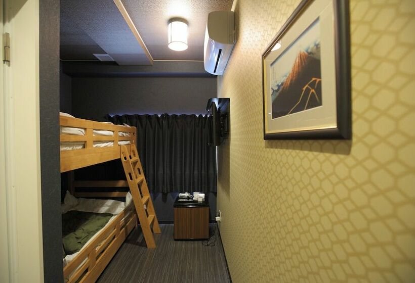 Номер Стандарт с Койками, Hiroshima Wabisabi Hotel 市内中心部のリーズナブルホテル 電停近く移動に便利 Low Price And Super Convenient To Get Aroun