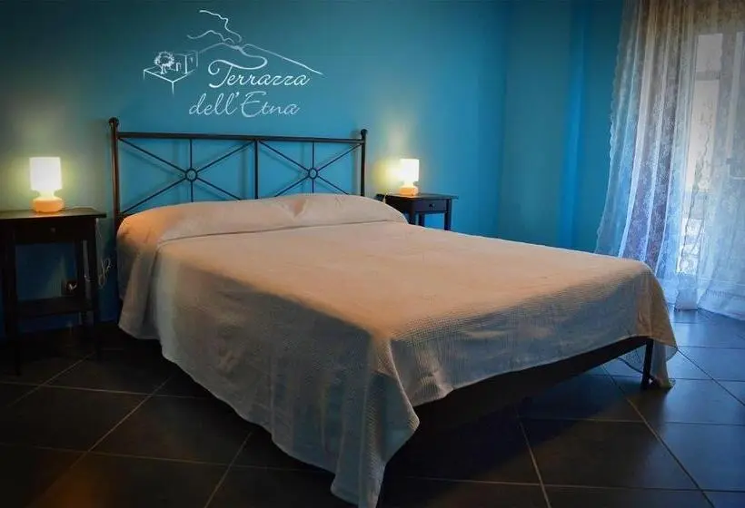4 Bett Standardzimmer, B&b Terrazza Dell'etna