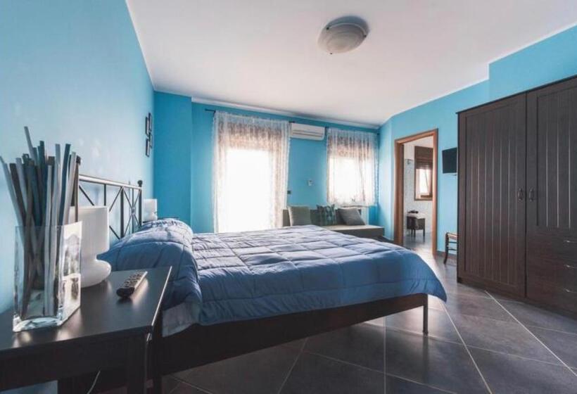 חדר סטנדרט לארבעה, B&b Terrazza Dell'etna