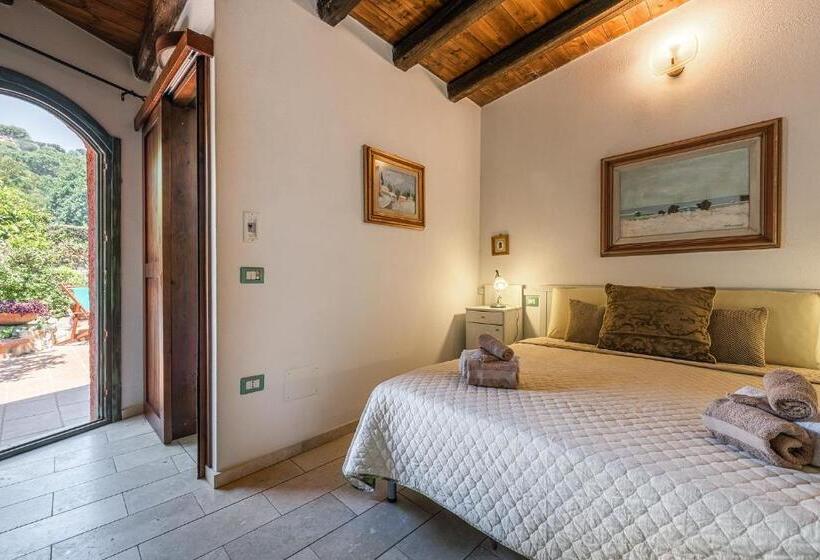 庭の見えるスタンダードトリプルルーム, Guest House Villa Verde   Short Term Room Rentals