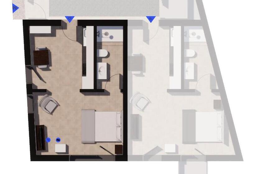 استودیوی استاندارد, Bemyguest   Loft Guest House Jardim Das Mães Charming