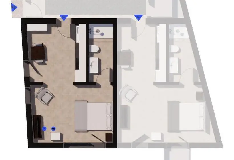 استودیوی استاندارد, Bemyguest   Loft Guest House Jardim Das Mães Charming