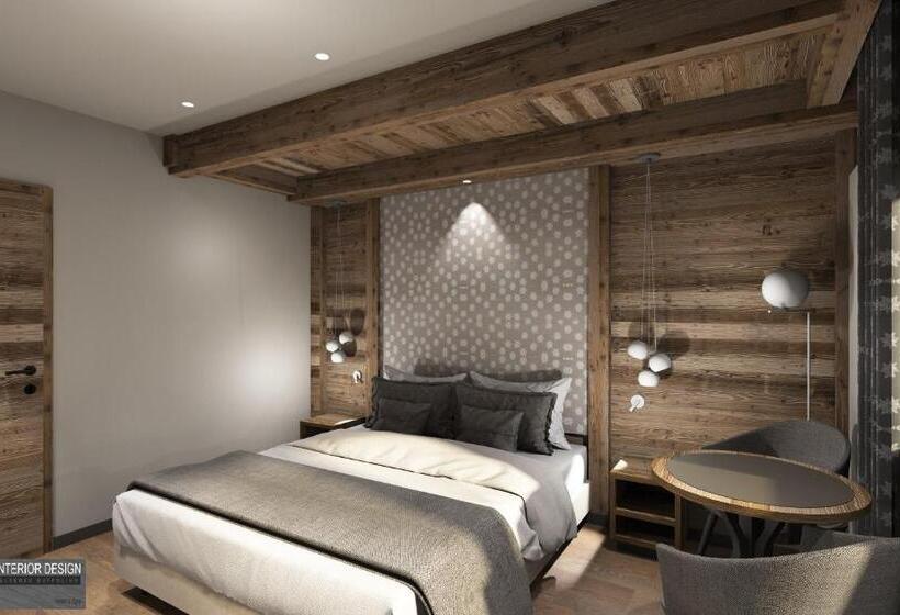 Deluxe Room Mountain View, B&b Cèsa Planber Mountain View Ski In Ski Out