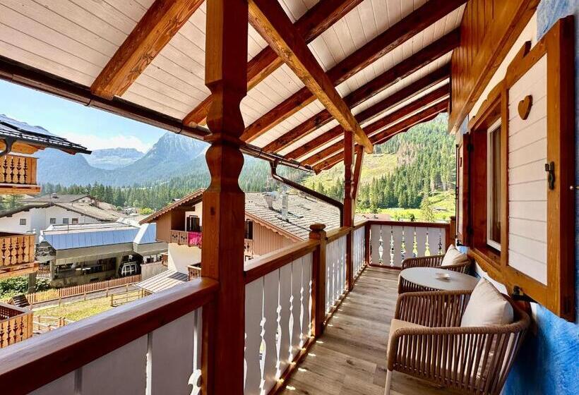 Pokój Czteroosobowy Standard, B&b Cèsa Planber Mountain View Ski In Ski Out